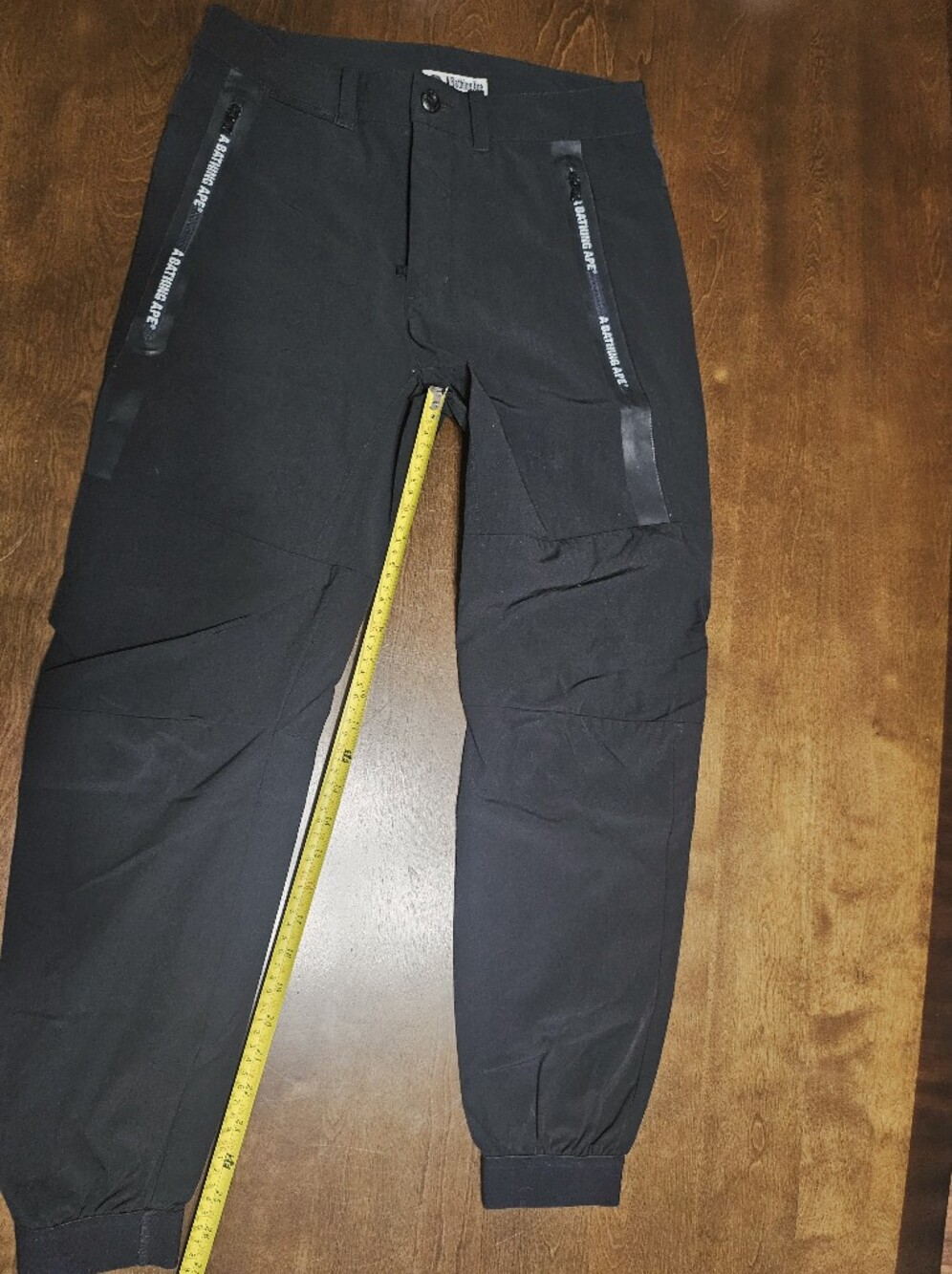 A Bathing Ape Black Men's Tech Joggers Size Small
